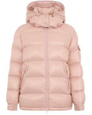 Moncler Maire Down Jacket With Hood - Pink