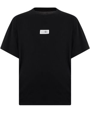 MM6 by Maison Margiela Short-Sleeve T-Shirt - Black