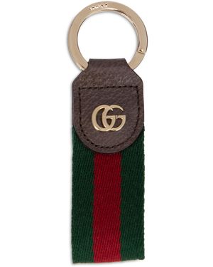 Gucci Keychain With Web Band - Red