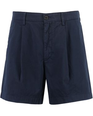 Department 5 Cotton Bermuda Shorts - Blue