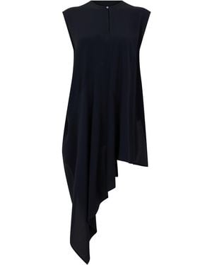 Fabiana Filippi Dress Made Of Mixed Acetate And Silk - Blue