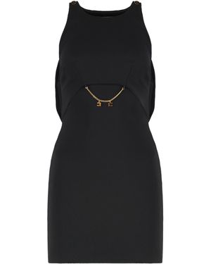Elisabetta Franchi Abito in crêpe - Nero