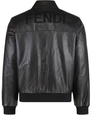 Fendi Leather jackets for Men | Online Sale up to 43% off | Lyst