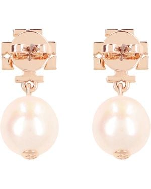 Tory Burch Kira Earrings - White