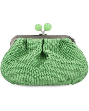 Weekend by Maxmara Pasticcino bag in rafia - Verde
