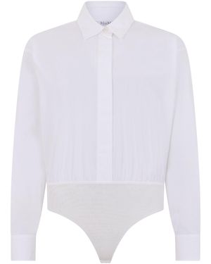 Max Mara Cotton Bodysuit - White