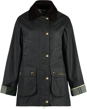Barbour Modern Beadnell Waxed Cotton Jacket - Black