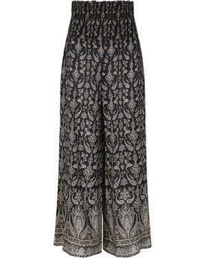 Veronica Beard Loose Callaway Pants - Black
