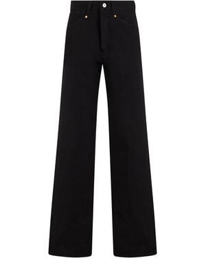 Lemaire Bell-Bottoms - Black