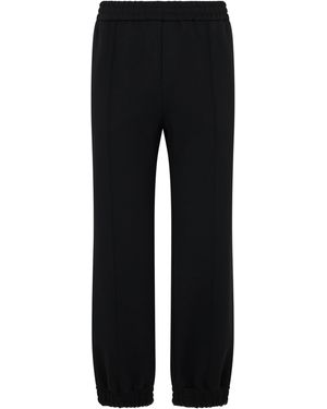 Valentino Garavani Joggers in cotone - Nero