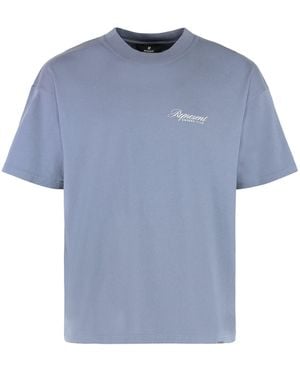 Represent T-shirt girocollo in cotone - Blu