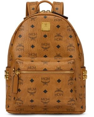 MCM Zaino Stark in pelle sintetica - Marrone