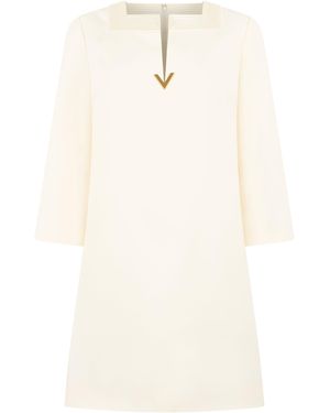 Valentino Garavani Mini Dress - Natural