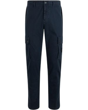 Stone Island Straight Trousers - Blue
