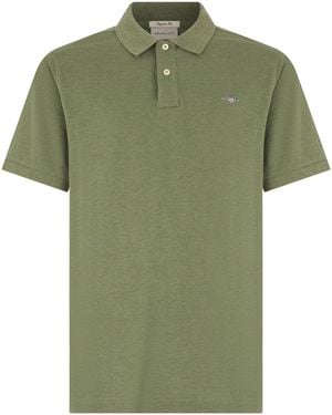 GANT Short Sleeve Polo - Green