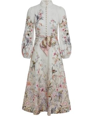 Zimmermann Midi Dresses - White