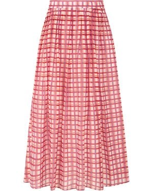 Max Mara I'M Going To Squares - Red