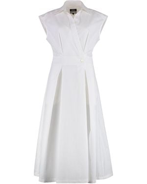 A.P.C. Cotton Poplin Shirtdress - White