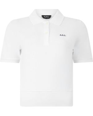 A.P.C. Polo in cotone - Bianco