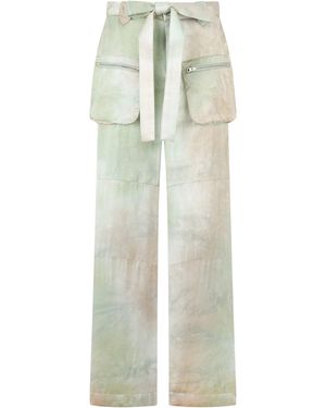 LES FILLES D'EVA Pantaloni a gamba dritta - Bianco