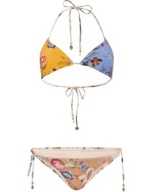 Zimmermann Bikini Set - White