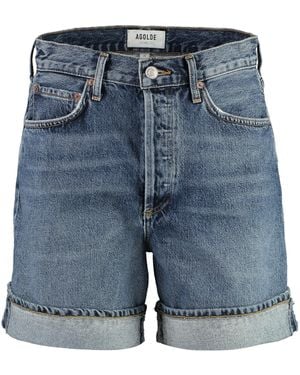 Agolde Denim Shorts - Blue