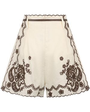 Zimmermann Ascension Linen Pants - Natural