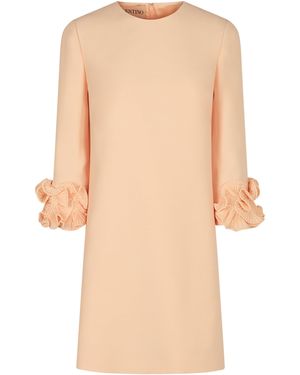 Valentino Garavani Crêpe Couture Dress - Natural