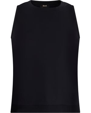 Laminar Top Without Sleeves - Black