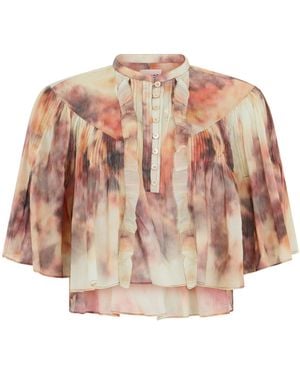 Isabel Marant Veelia Blouse - Pink