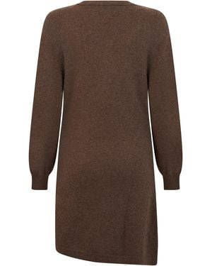 Lisa Yang Short Cashmere Dress - Brown