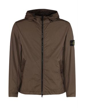 Stone Island Light Jackets - Brown