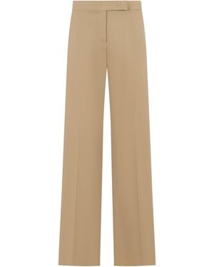 Max Mara Bell-Bottoms - Natural