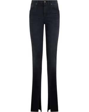 Gucci Jeans skinny a vita alta - Blu