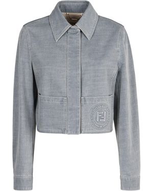 Fendi Denim Jacket - Gray