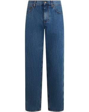 Burberry Straight Cut Jeans - Blue