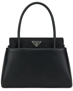 Prada Borsa in Pelle Strutturata - Nero