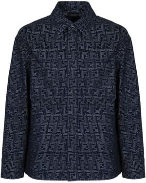 Fendi Denim Jacket - Blue