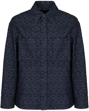 Fendi Denim Jacket - Blue