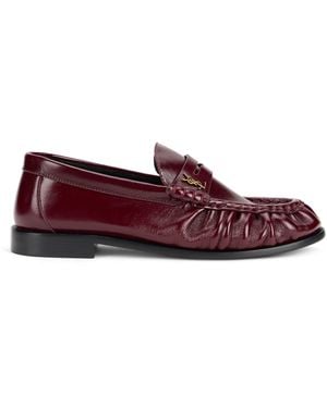 Saint Laurent Mocassini in pelle - Viola