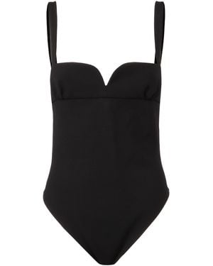 Magda Butrym Wool Bodysuit - Black