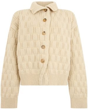 Dries Van Noten Lace Cardigan - Natural