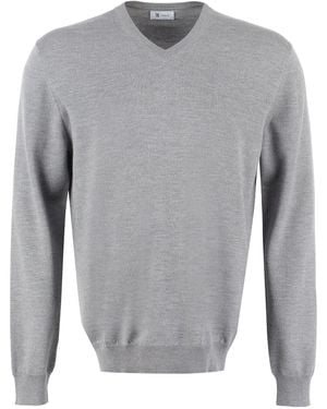 THE (Alphabet) The (Knit) - Grey