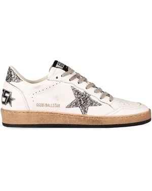 Golden Goose Leather Ball Star Sneaker For - White