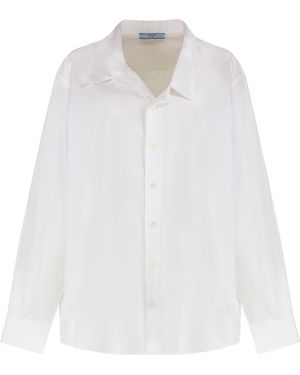 Prada Camicia oversize - Bianco