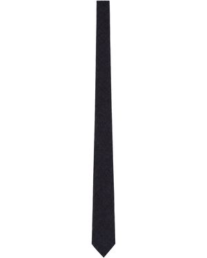 Slowear Wool Tie - Black