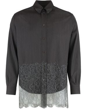 Fendi Wool Shirt - Grey