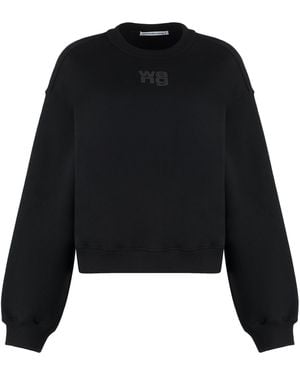 Alexander Wang 'Essential Terry' Sweatshirt - Black