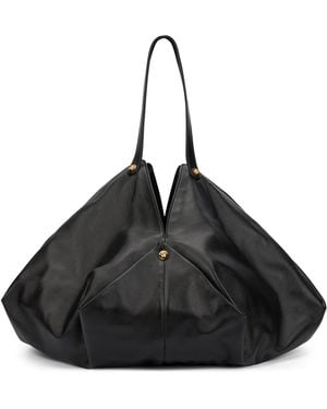 Versace Large Tote Bag Protea - Black