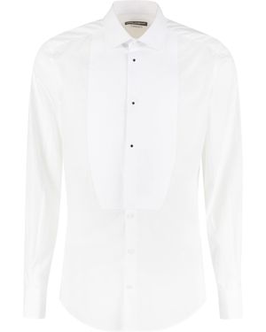Dolce & Gabbana Elegant Slim Fit Tuxedo - White